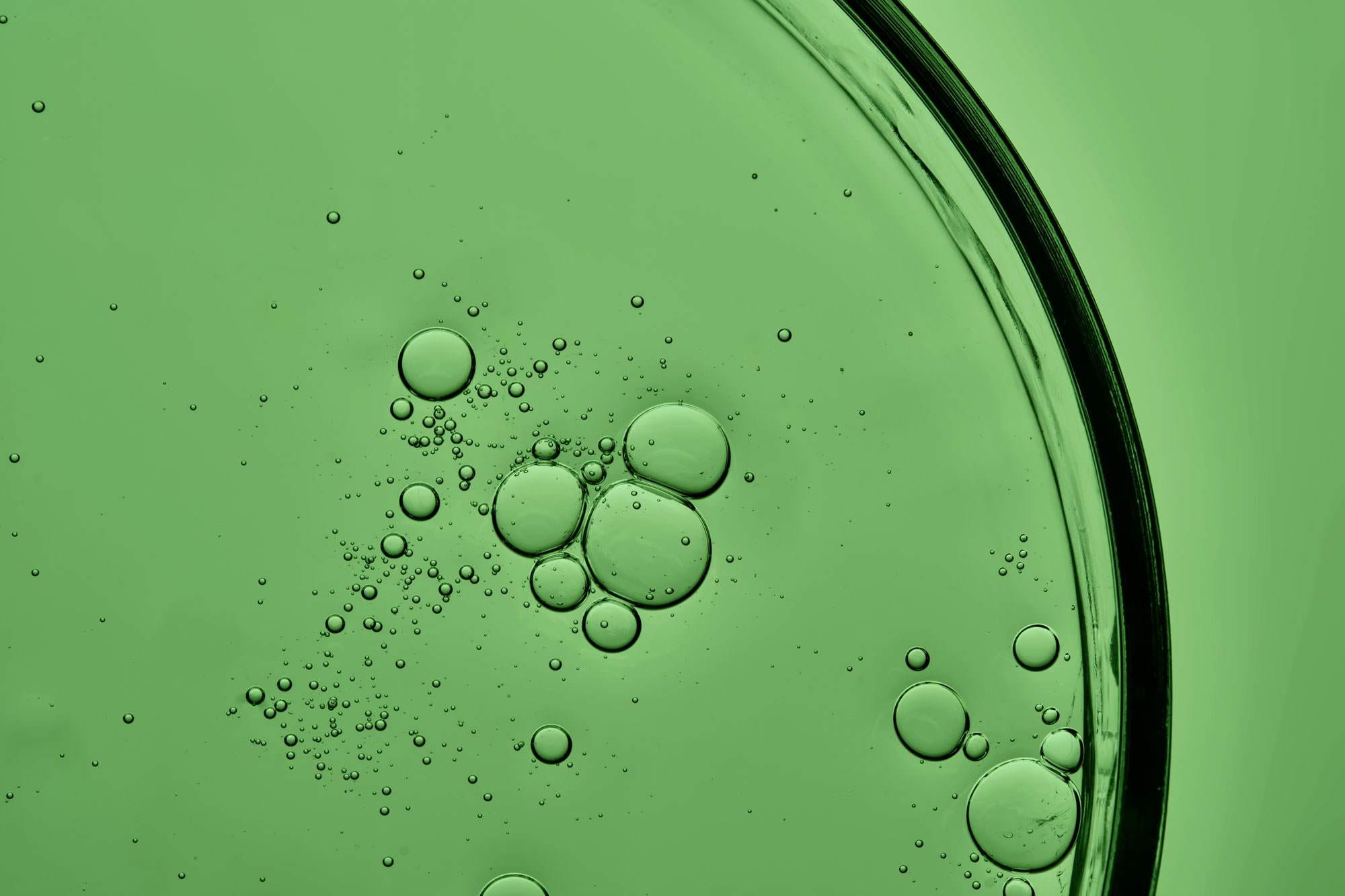 net zero product level insights green bubbles