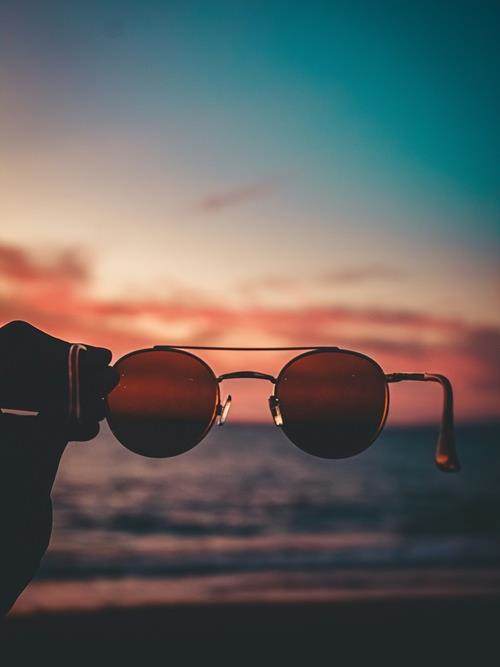 sunglasses by the sea 