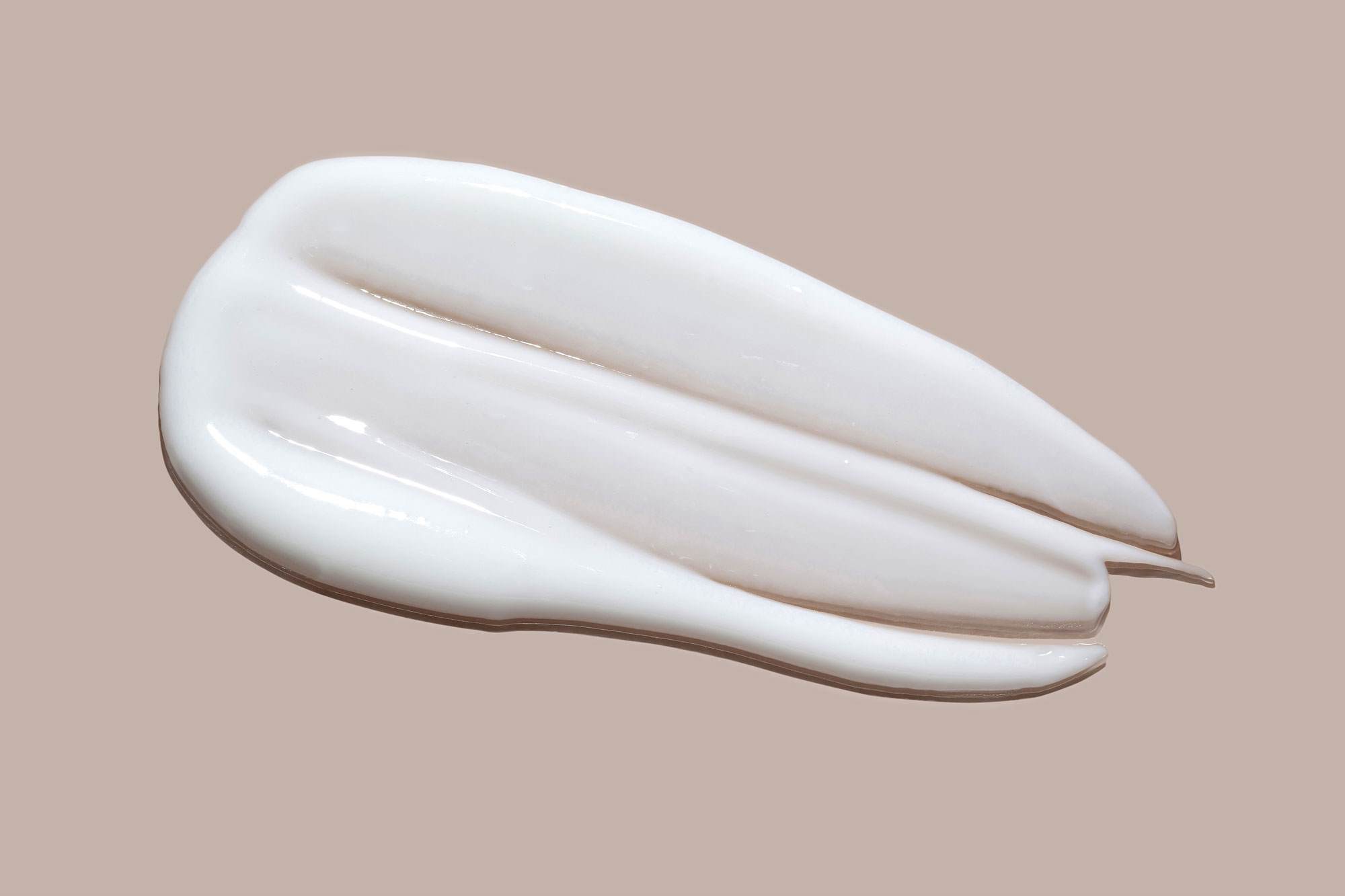 acidic cream smear of white cream